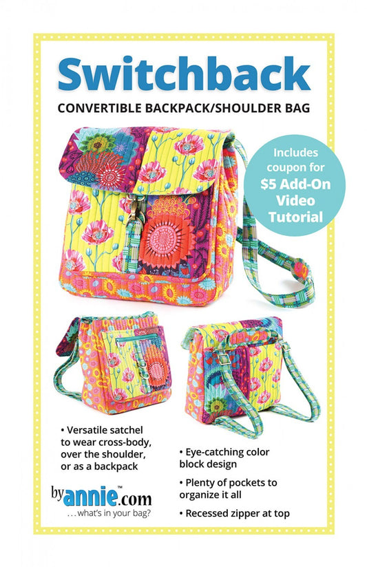 Switchback Satchel Pattern , quilting and craft projects