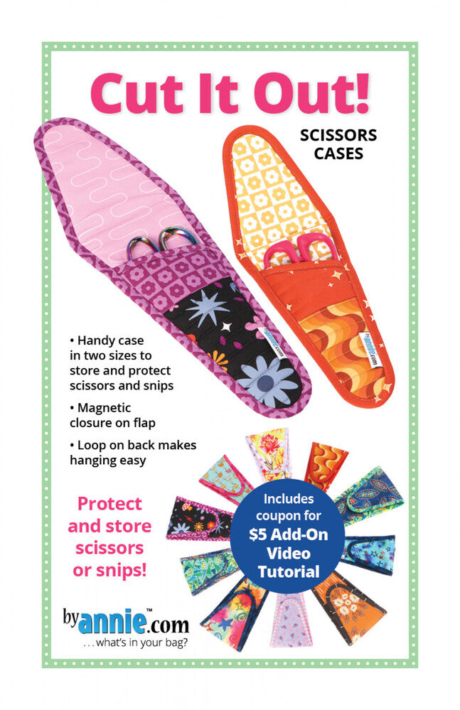 Cut It Out! Pattern by Annie , quilting and craft projects