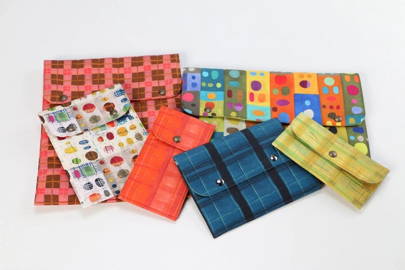 Snappy Sleeves Pattern for bag making and sewing projects