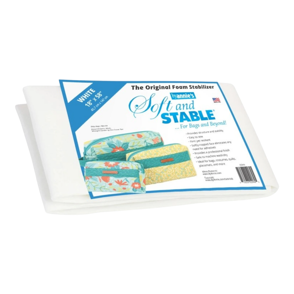 Soft and Stable White 18 x 58 inch