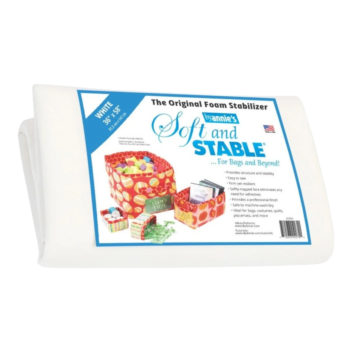 ByAnnie Soft and Stable White 36 x 58in