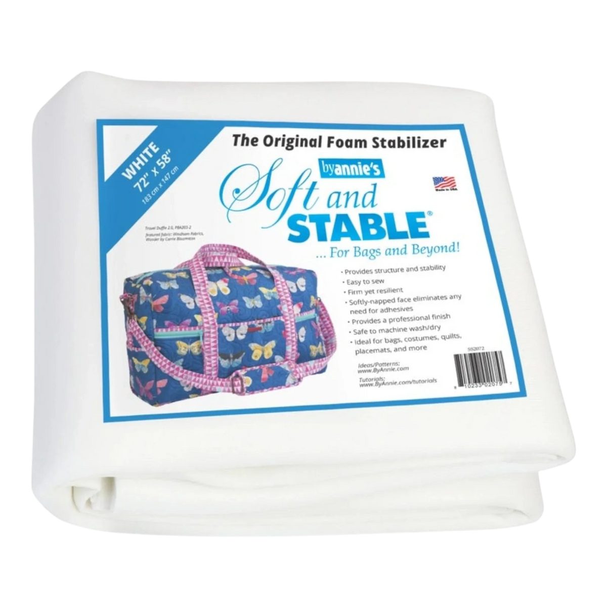 ByAnnie Soft and Stable White 72 x 58in