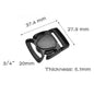 Parachute Plastic Clips for bags - 25 mm sewing and quilting product