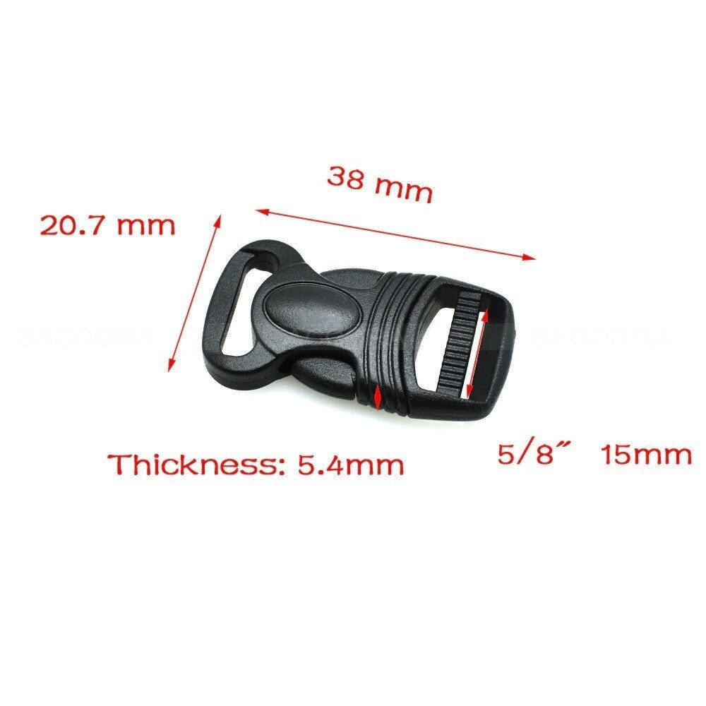 Parachute Cord Clips 15 mm width x1 sewing and quilting product