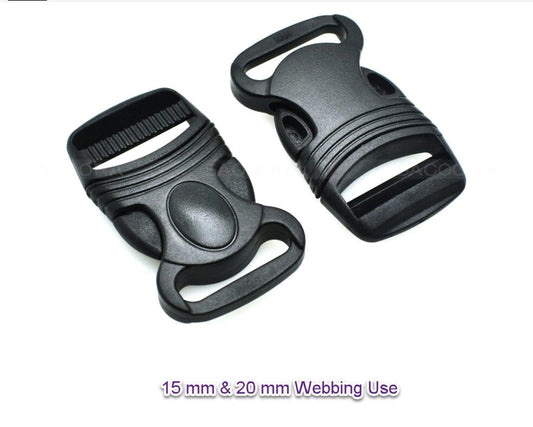 Parachute Cord Clips 15 mm width x1 sewing and quilting product