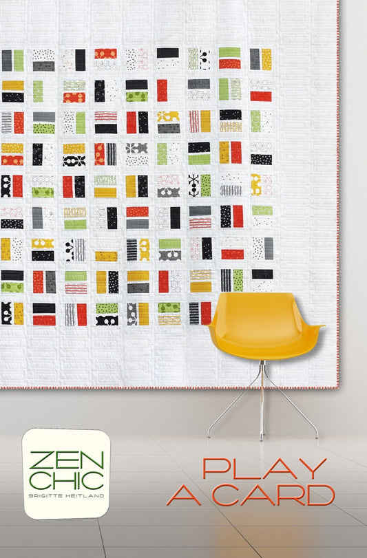 Zen Chic - Play a Card Quilt Pattern , quilting and craft projects
