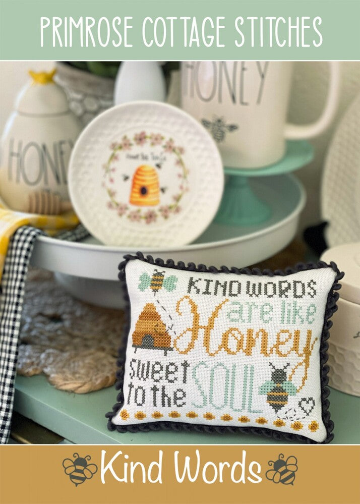 Kind Words Cross Stitch Pattern , quilting and craft projects