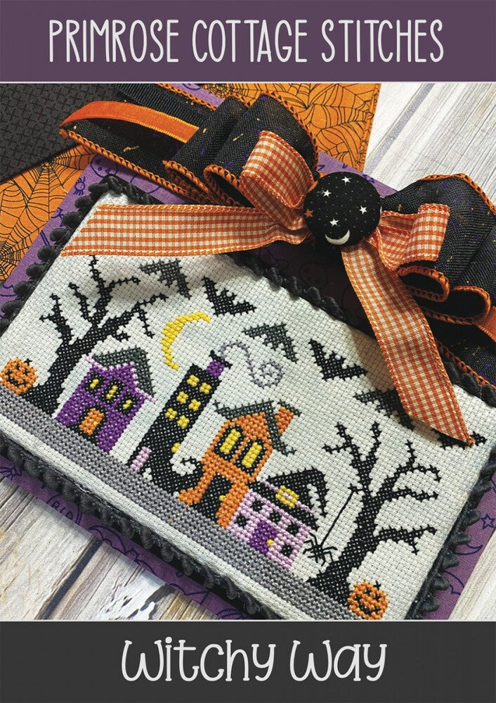 Witchy Way Cross Stitch Pattern , quilting and craft projects