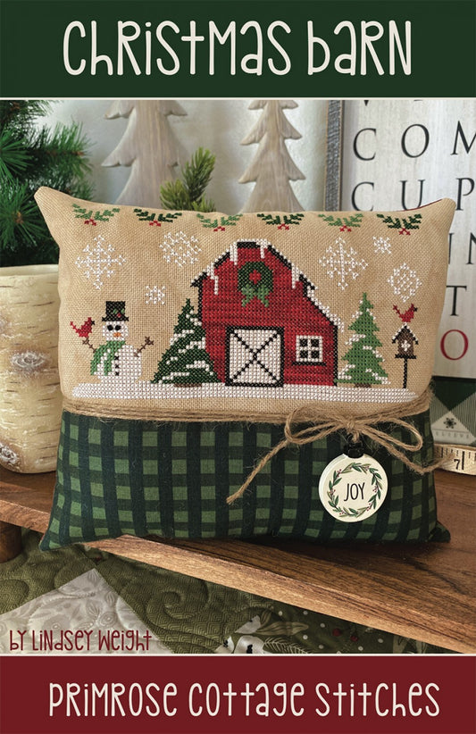 Christmas Barn Cross Stitch Pattern , quilting and craft projects