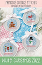 White Christmas 2022 Cross Stitch Pattern , quilting and craft projects