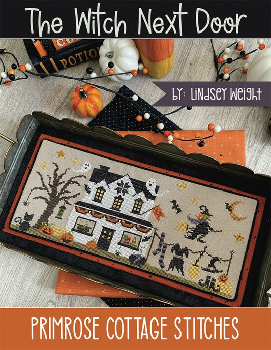 The Witch Next Door Cross Stitch Pattern , quilting and craft projects