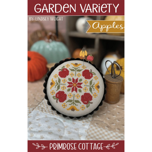 Garden Variety Apples Cross Stitch Pattern