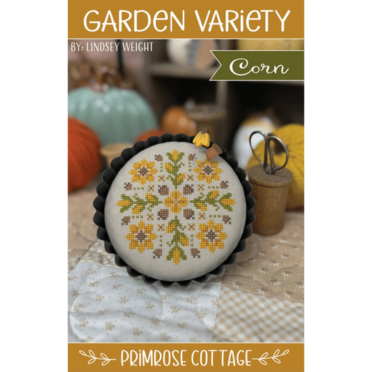 Garden Variety Corn Cross Stitch Pattern