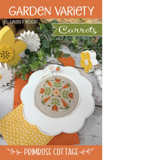 Garden Variety Carrot Cross Stitch Pattern