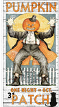 Pumpkin Patch - Pumpkin Poster Main Panel for garment repair, mending and sewing projects
