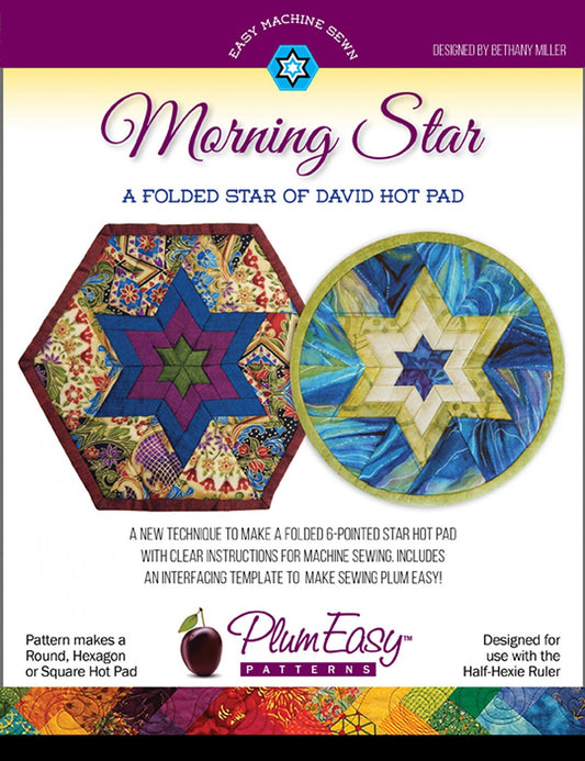 Morning Star Hot Pad Pattern , quilting and craft projects