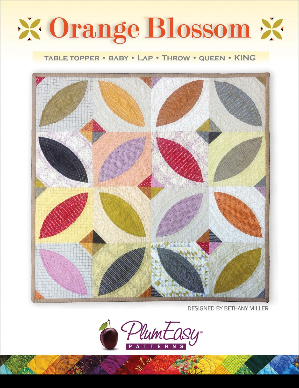 Orange Blossom Quilt Pattern , quilting and craft projects