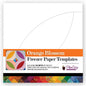 Orange Blossom Freezer Paper Templates 25pk , pattern making and craft projects