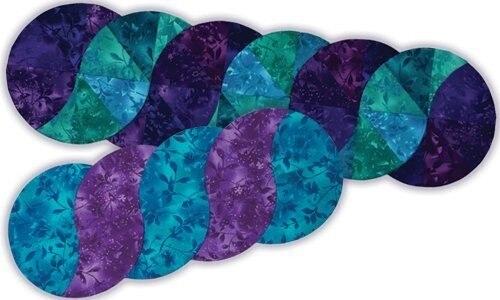 Braided Twist Packet - Template Labels & Book for precise cutting, marking and patchwork