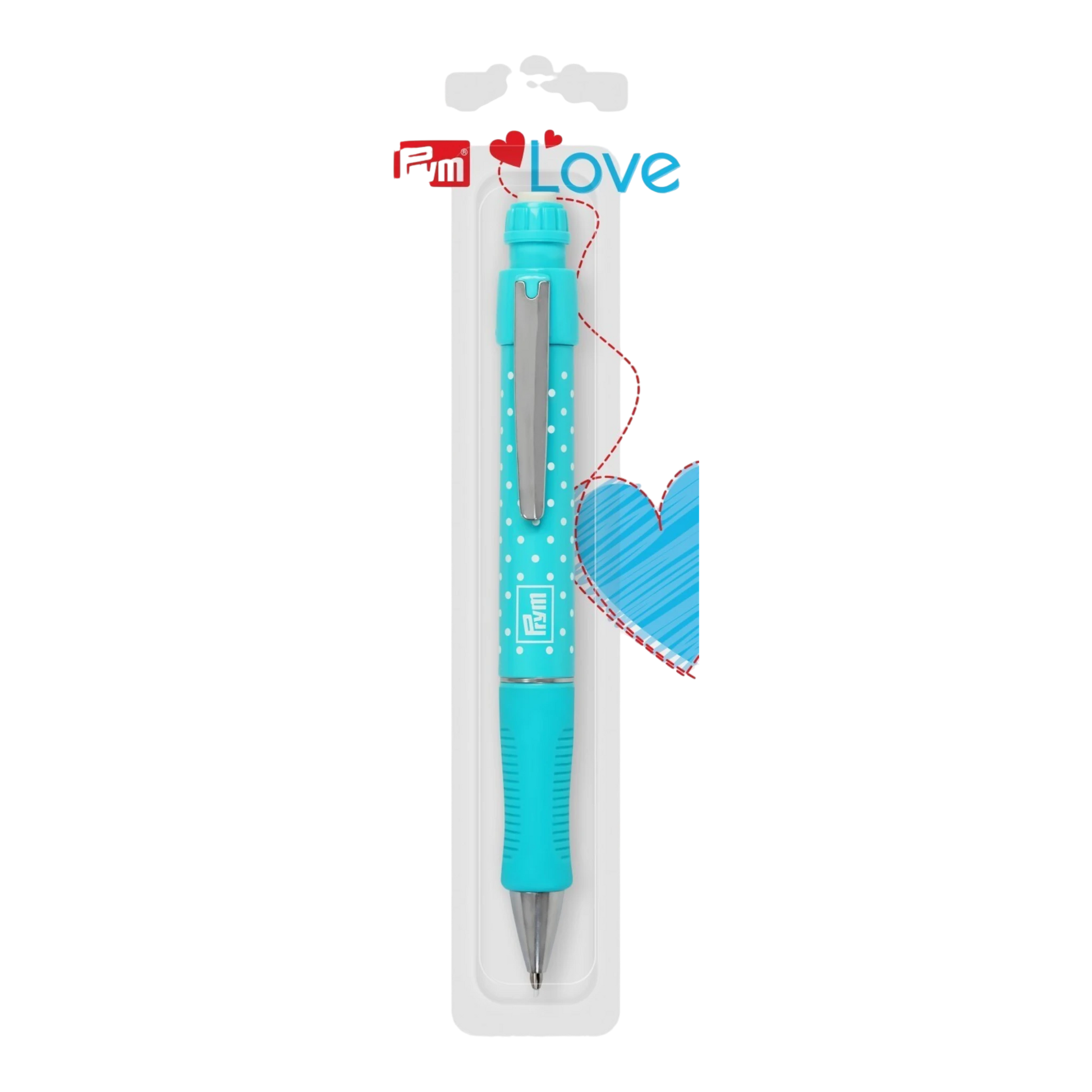 Prym Love Extra Fine Fabric Pencil Turquoise , sewing and fabric marking