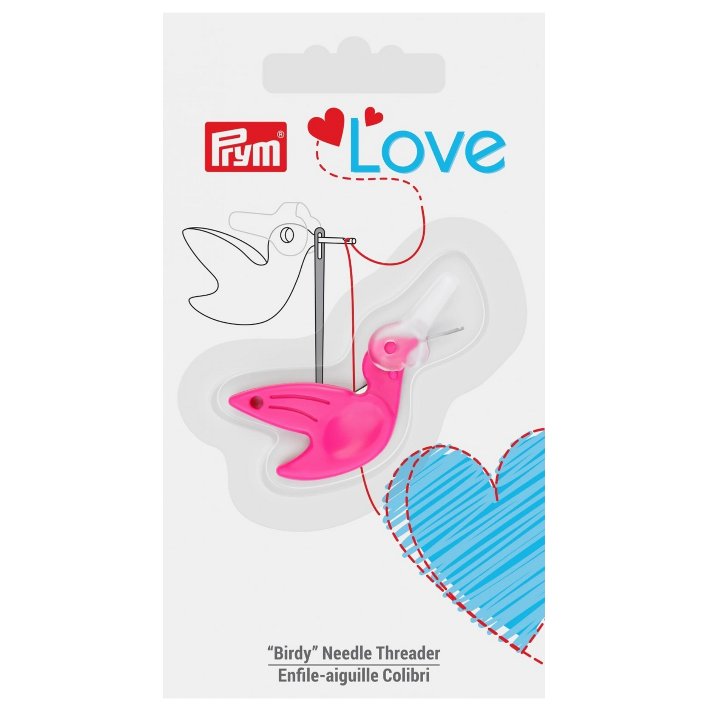 Prym Love Birdy Needle Threader , piecing and stitching
