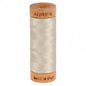 Aurifil Mako 80wt Cotton Thread Solid Moondust for patchwork, quilting and sewing