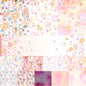 Painted Petals – 2½″ Strip Roll | 40 Precut Fabric Strips for patchwork, quilting and sewing