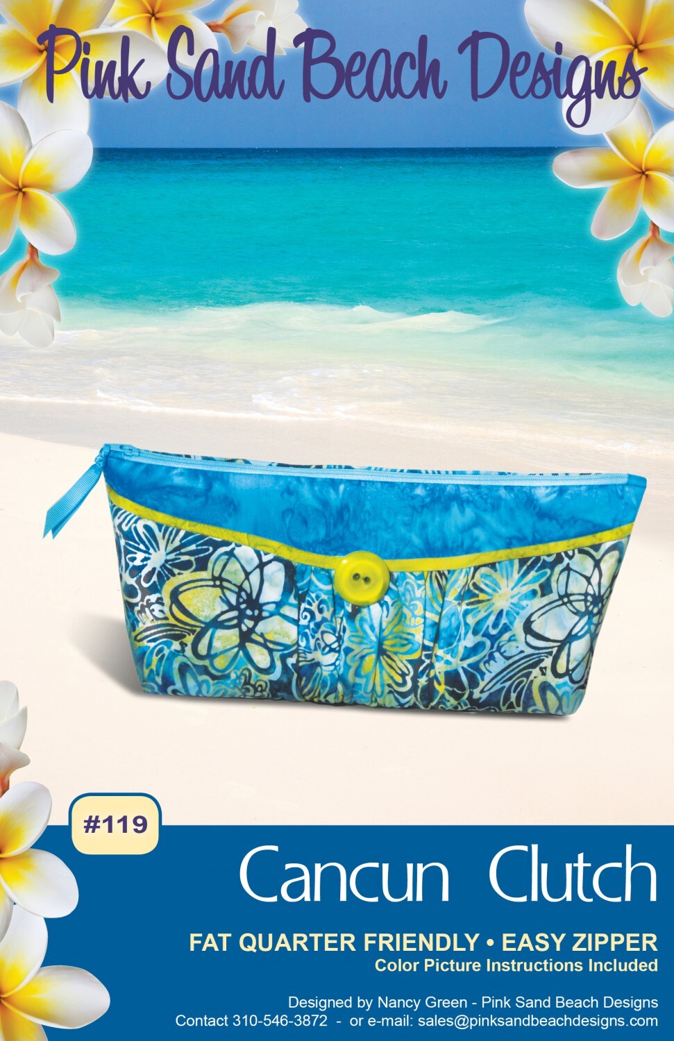 Cancun Clutch Pattern , quilting and craft projects