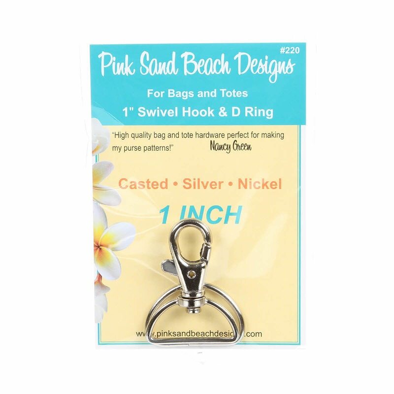 Swivel Hook and D Ring - 25 mm