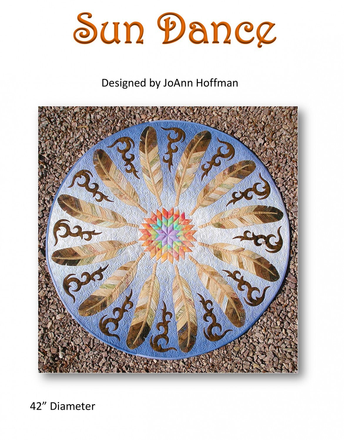 Sun Dance Wall Hanging/ Table Topper Pattern , quilting and craft projects