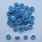 Plastic Kam Snap Buttons - 11 mm for garments, sewing and craft projects