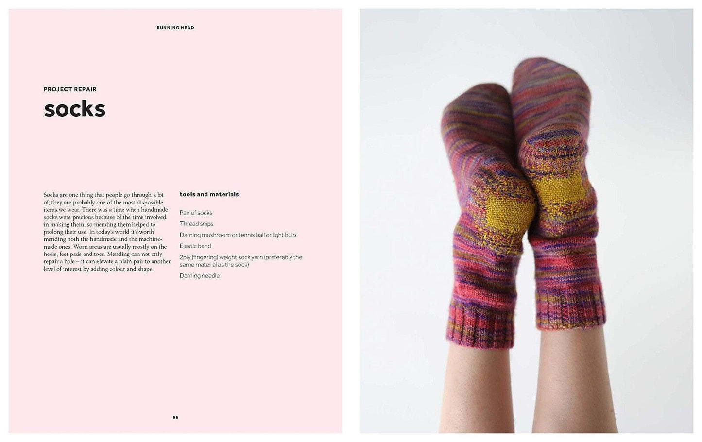 Visible Mending Book , quilting and craft projects