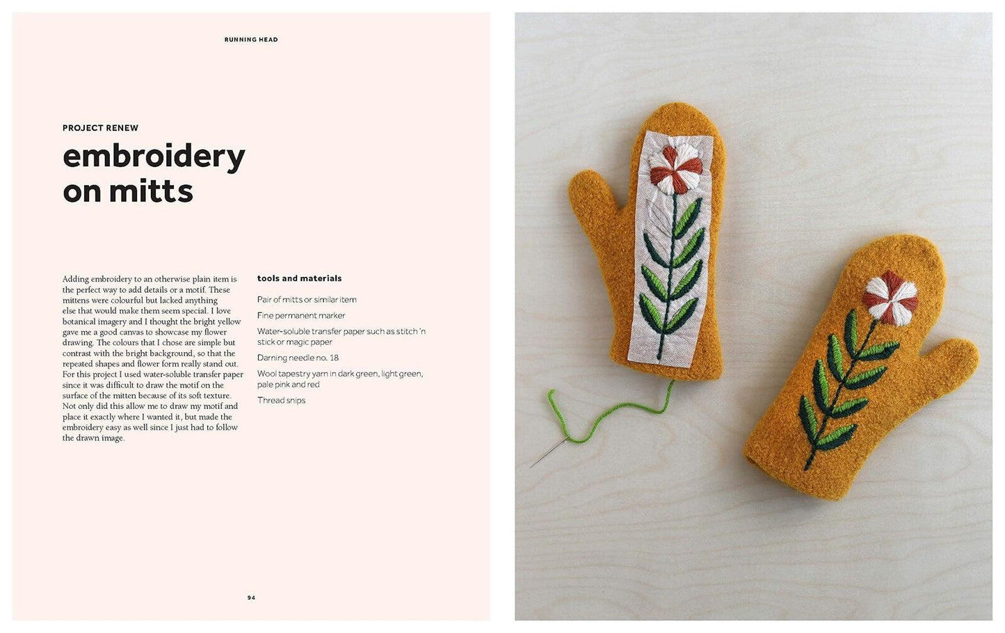 Visible Mending Book , quilting and craft projects