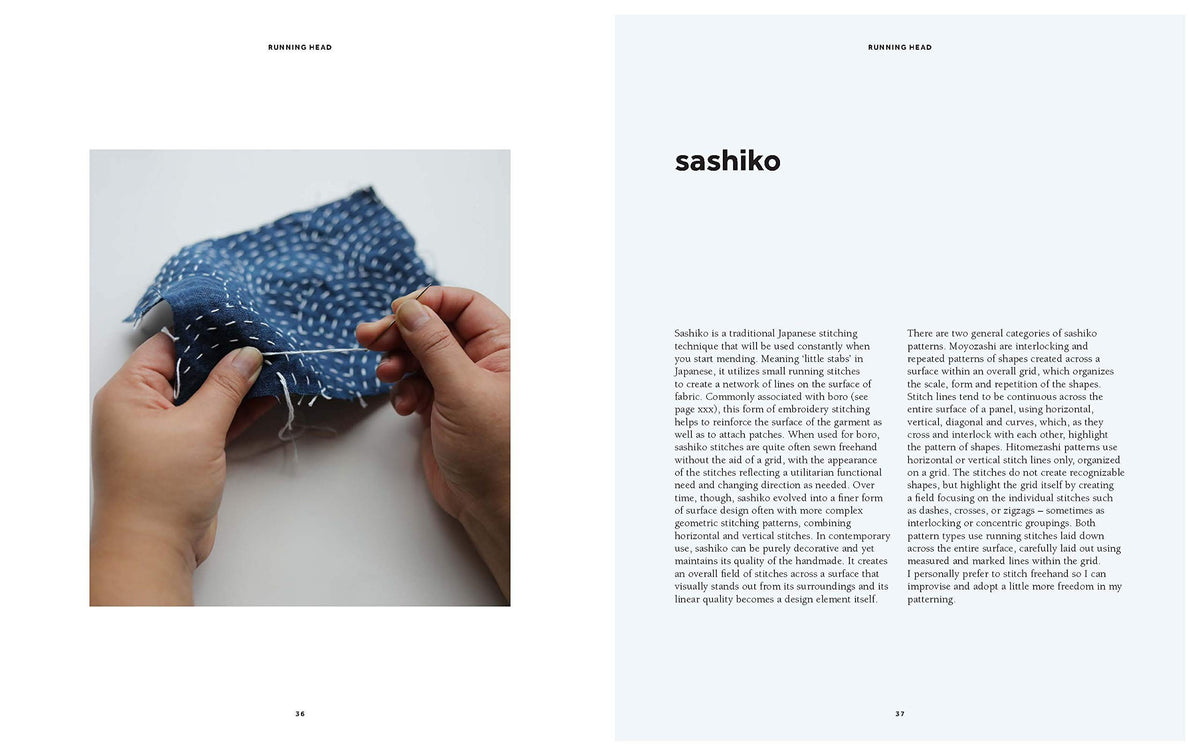 Visible Mending Book – book preview 1