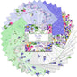 Floral Flutter - 127 mm Squares -42pc sewing and quilting product