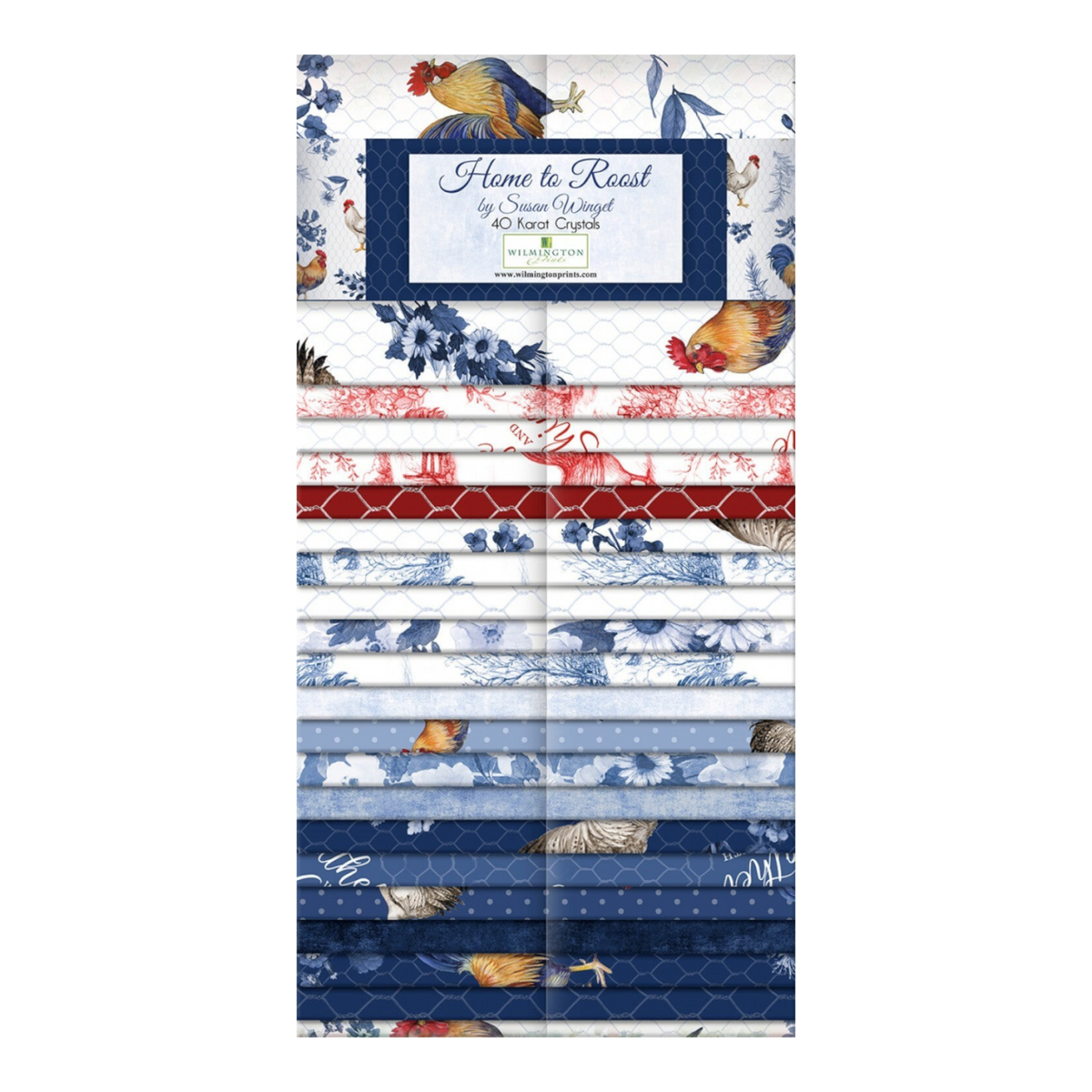 Home to Roost |Jelly Roll Strips 40pc