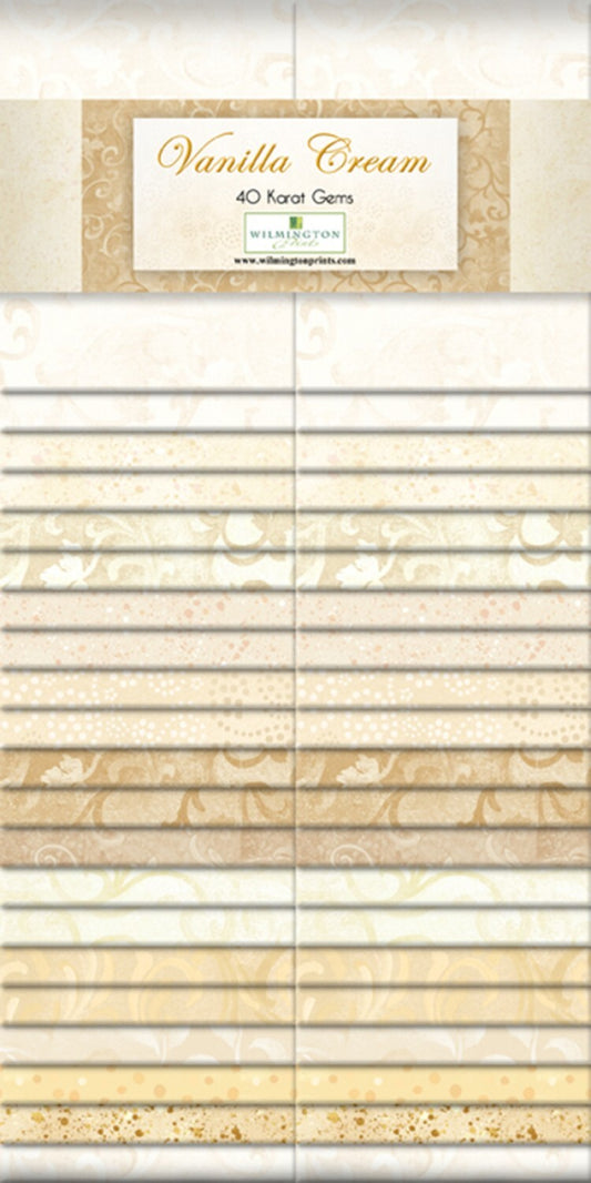 Essential Gems - Vanilla Cream 40pc sewing and quilting product