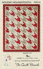 Holiday Houndstooth Lap Quilt Pattern , quilting and craft projects
