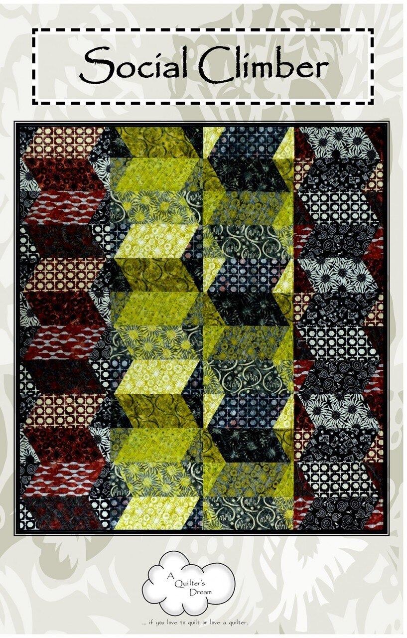 Social Climber Quilt Pattern , quilting and craft projects