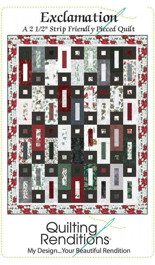 Exclamation Quilt Pattern , quilting and craft projects