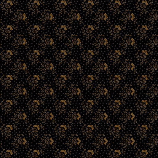 Black Circles Sprigs sewing and quilting product
