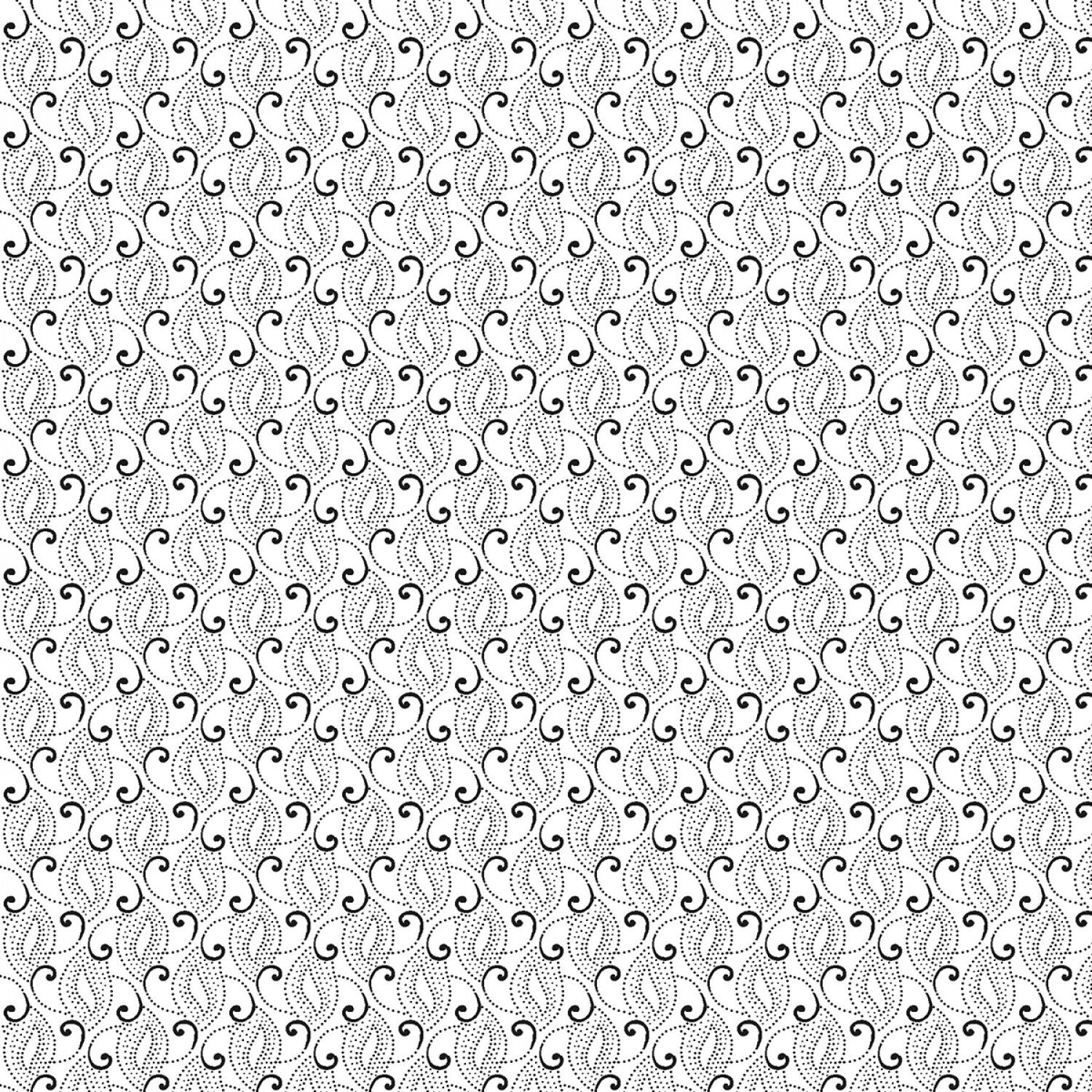 White on White Paisley sewing and quilting product