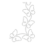 Quilt Stencil Promise Border - 114 mm for precise cutting, marking and patchwork