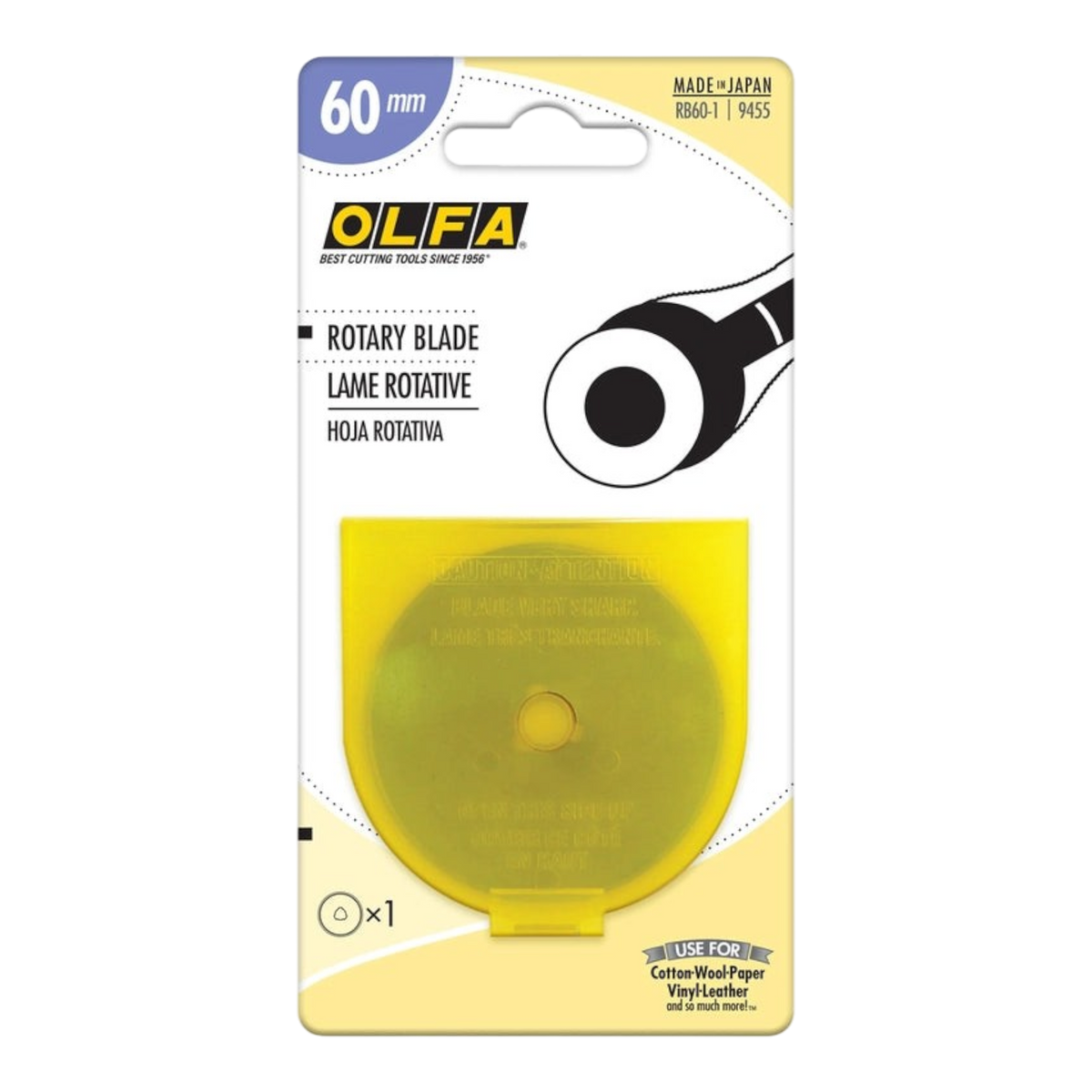Olfa Rotary Blades 60 mm Refill - RB60-1 60 mm