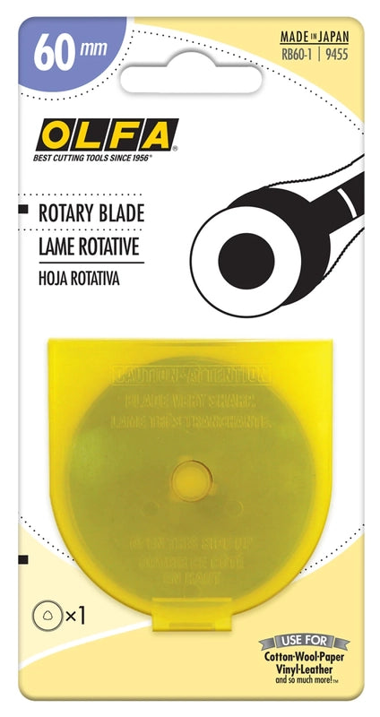 Olfa Rotary Blades 60 mm Refill - RB60-1 60 mm sewing and quilting product