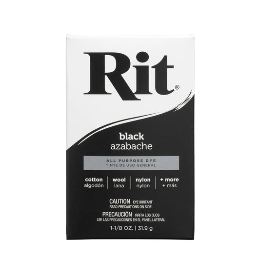 Rit All Purpose Powder Dye 1.125oz Black