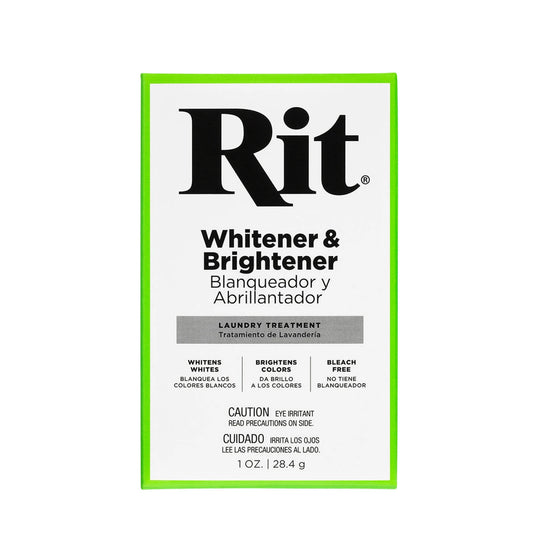 Rit Whitener & Brightener Powder – Laundry Brightener for Whites & Colours