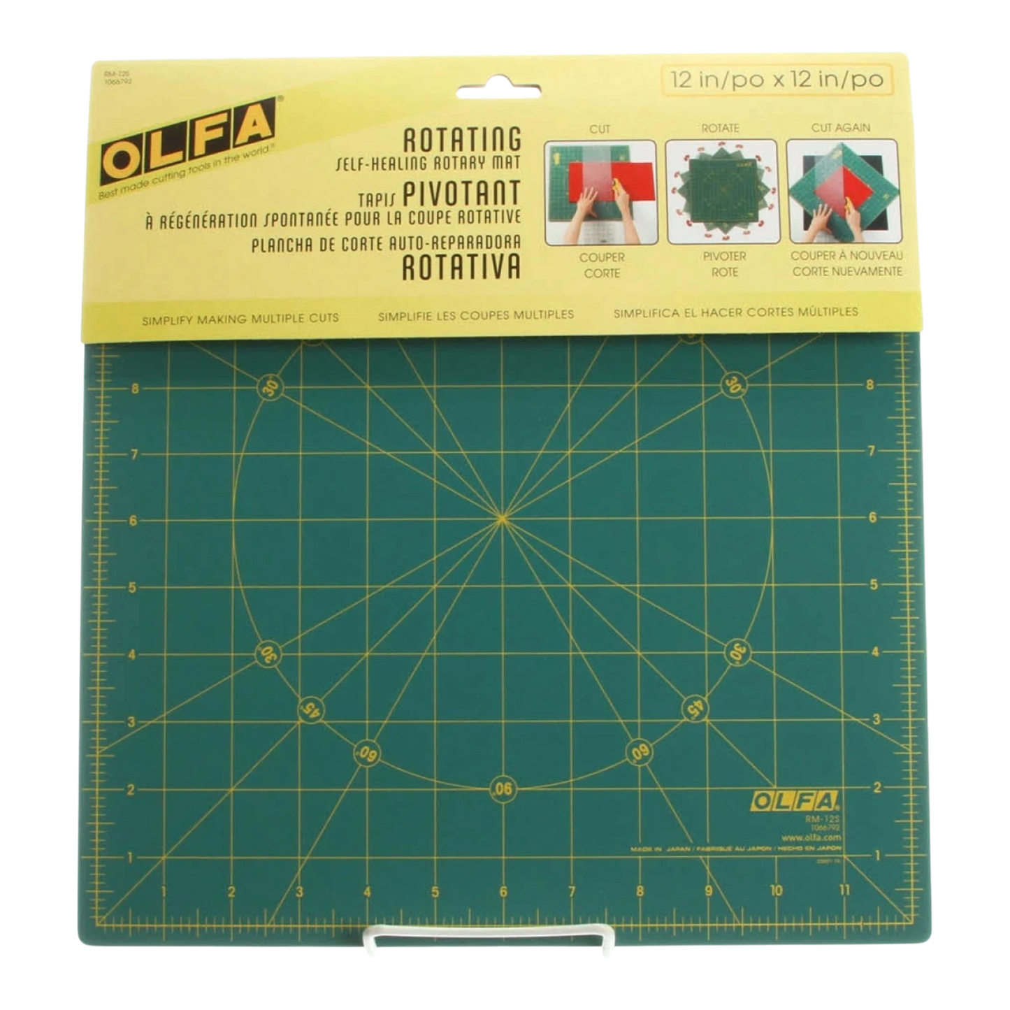 Spinning Square Cutting Mat 12in