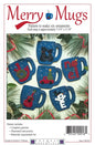 Ornament - Merry Mugs Pattern-6 , quilting and craft projects