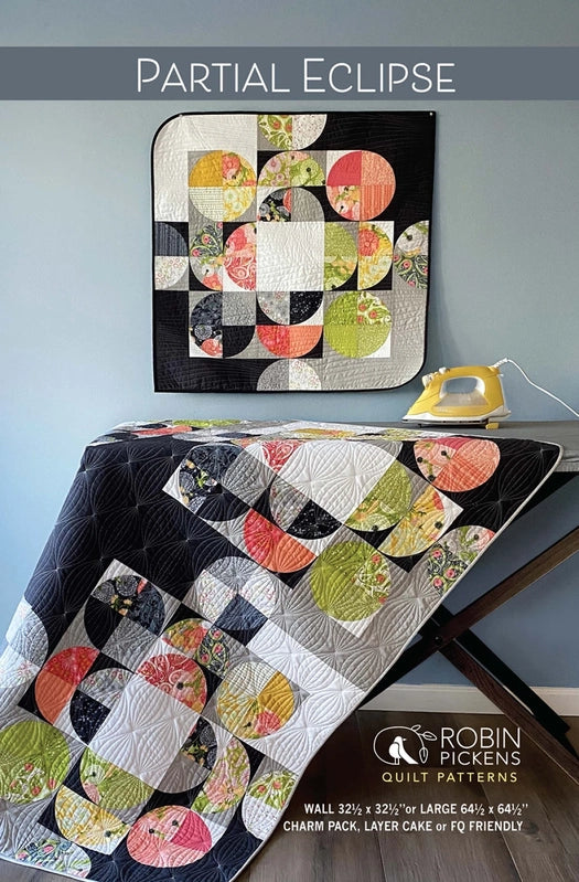 Partial Eclipse Quilt Pattern , quilting and craft projects
